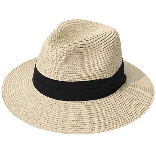 Black Ribbon Fedora Hat