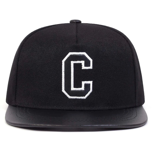 Letter C Embroidered Snapback