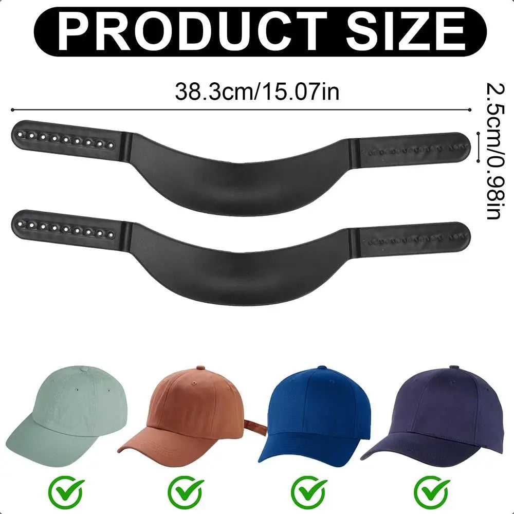 Reusable Plastic Hat Brim Shaper Accessory