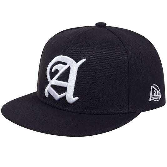 Letter A Embroidered Snapback