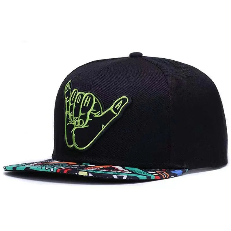 "Aloha" 2 Fingers Up Snapback