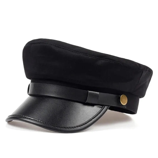 Stylish Strap Beret Cap