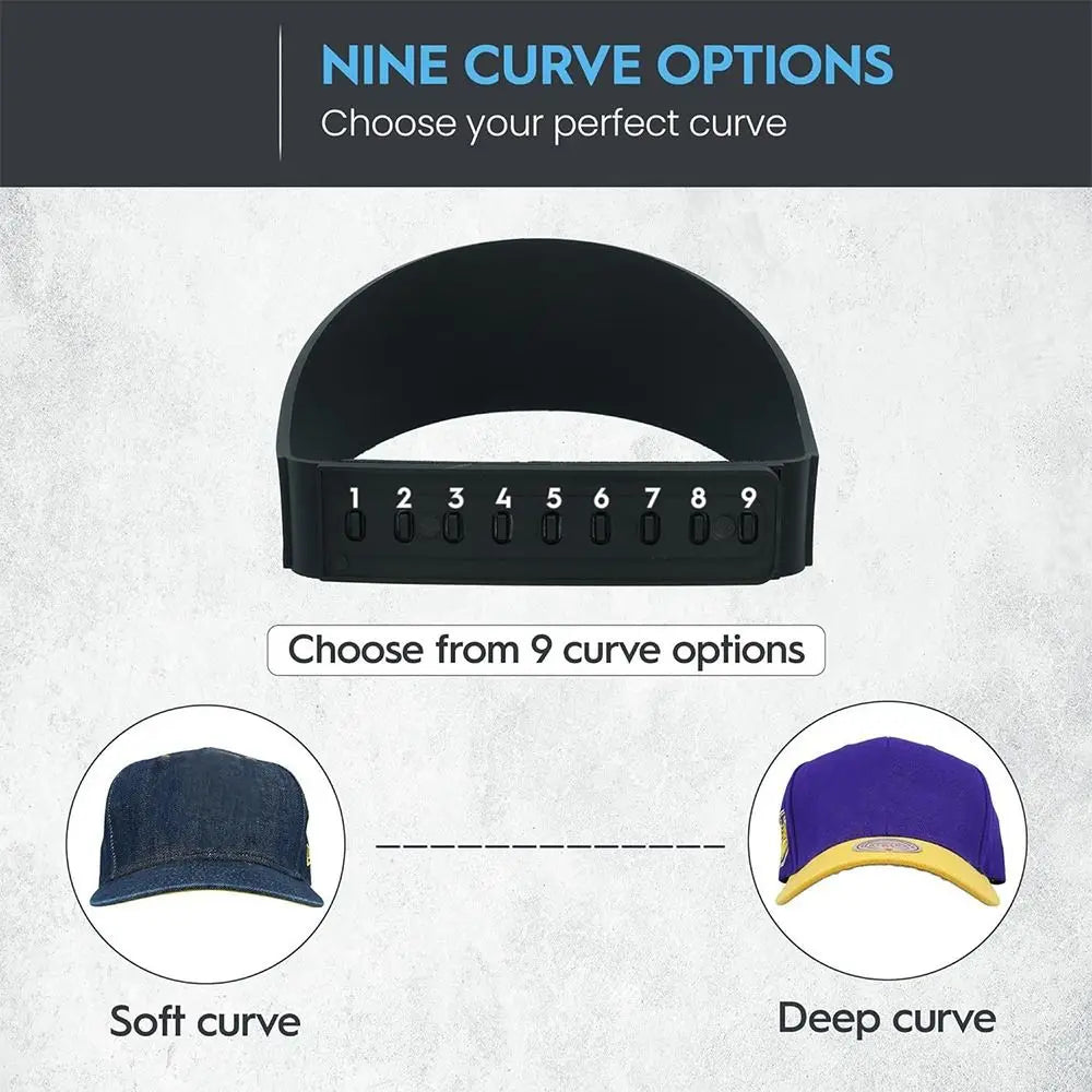 Reusable Plastic Hat Brim Shaper Accessory