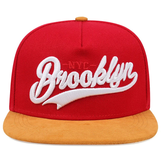 Brooklyn Embroidered Snapback
