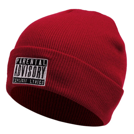 Parental Advise Embroidered Beanie
