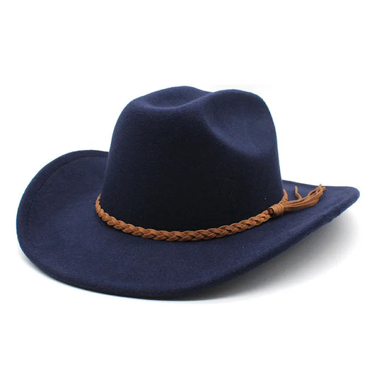 Classic Braided Band Cowboy Hat