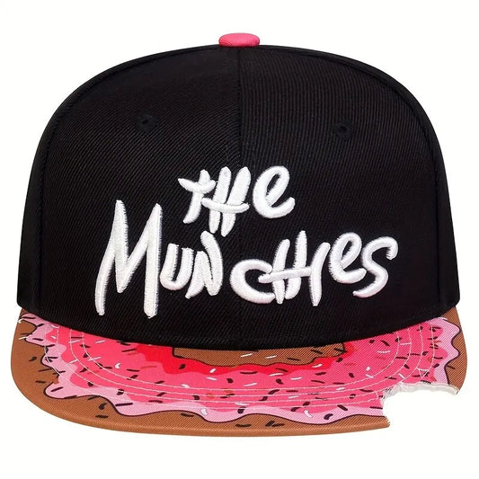"The Munchies" Embroidered Snapback