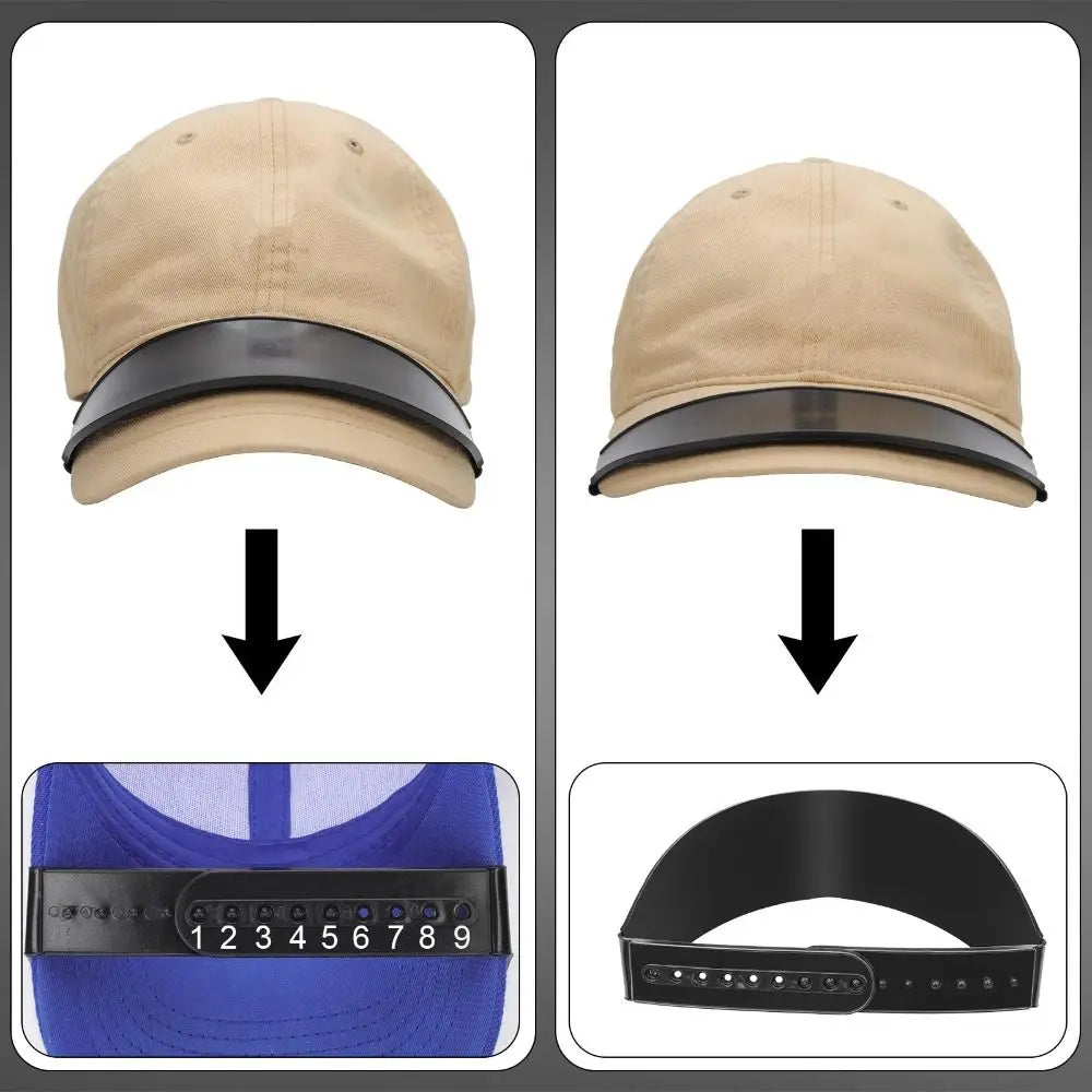 Reusable Plastic Hat Brim Shaper Accessory