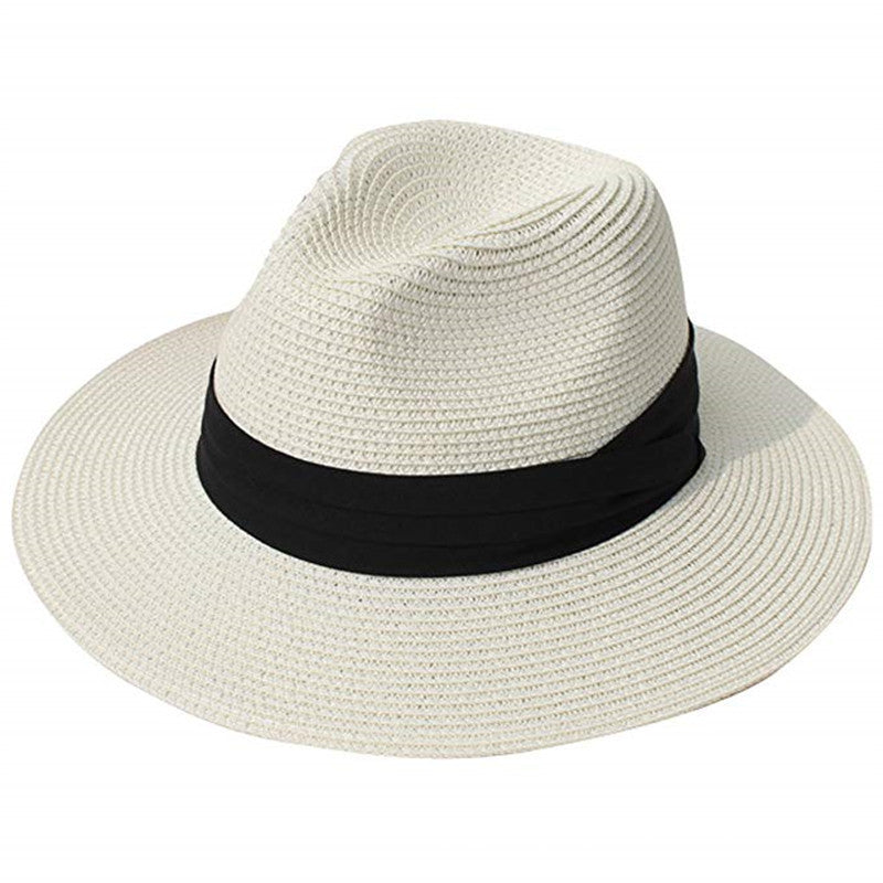 Black Ribbon Fedora Hat
