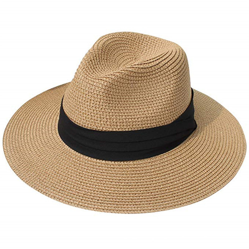 Black Ribbon Fedora Hat