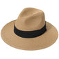 Black Ribbon Fedora Hat