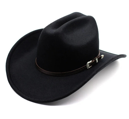 Silver Buckle Cowboy Hat