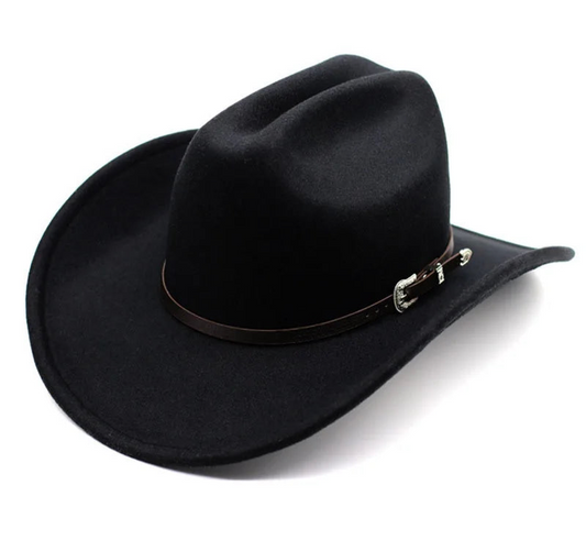 Silver Buckle Cowboy Hat
