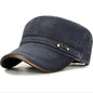 Tie-Dye Warped Knitted Flat Cap