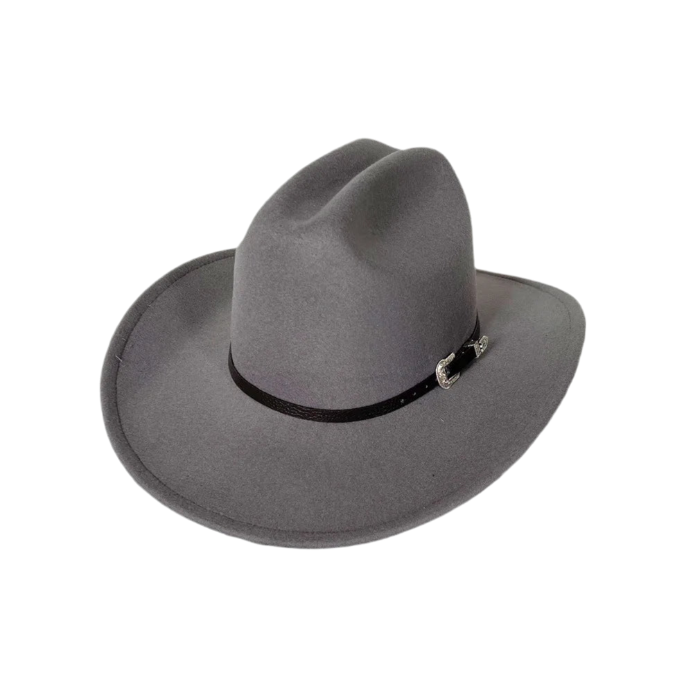 Silver Buckle Cowboy Hat