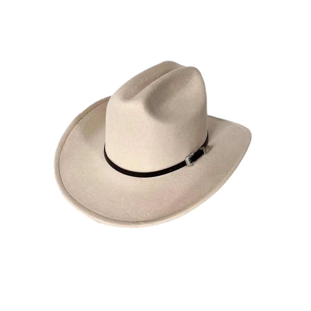 Silver Buckle Cowboy Hat