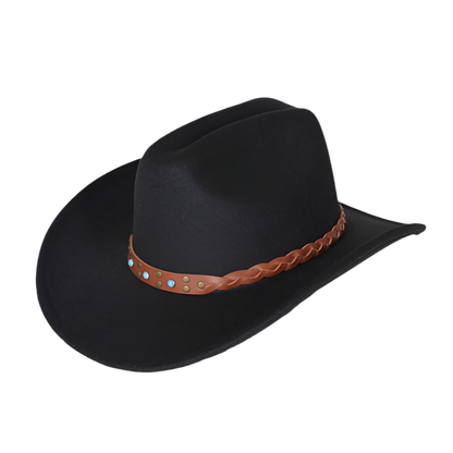 Silver Buckle Cowboy Hat
