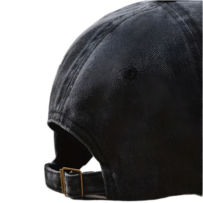Washed Denim Embroidered California (West Coast) Adjustable Baseball Cap