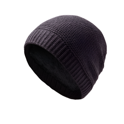 Plain Weave Knitted Beanie
