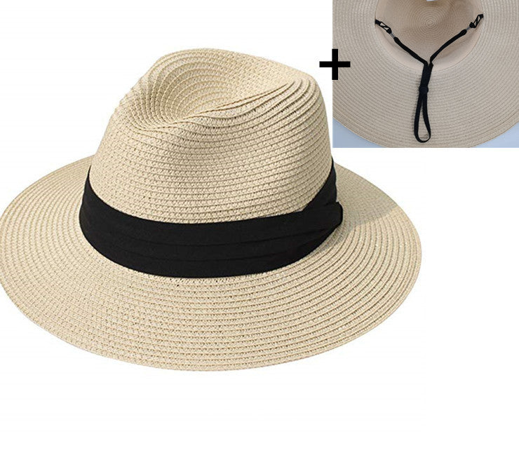 Black Ribbon Fedora Hat
