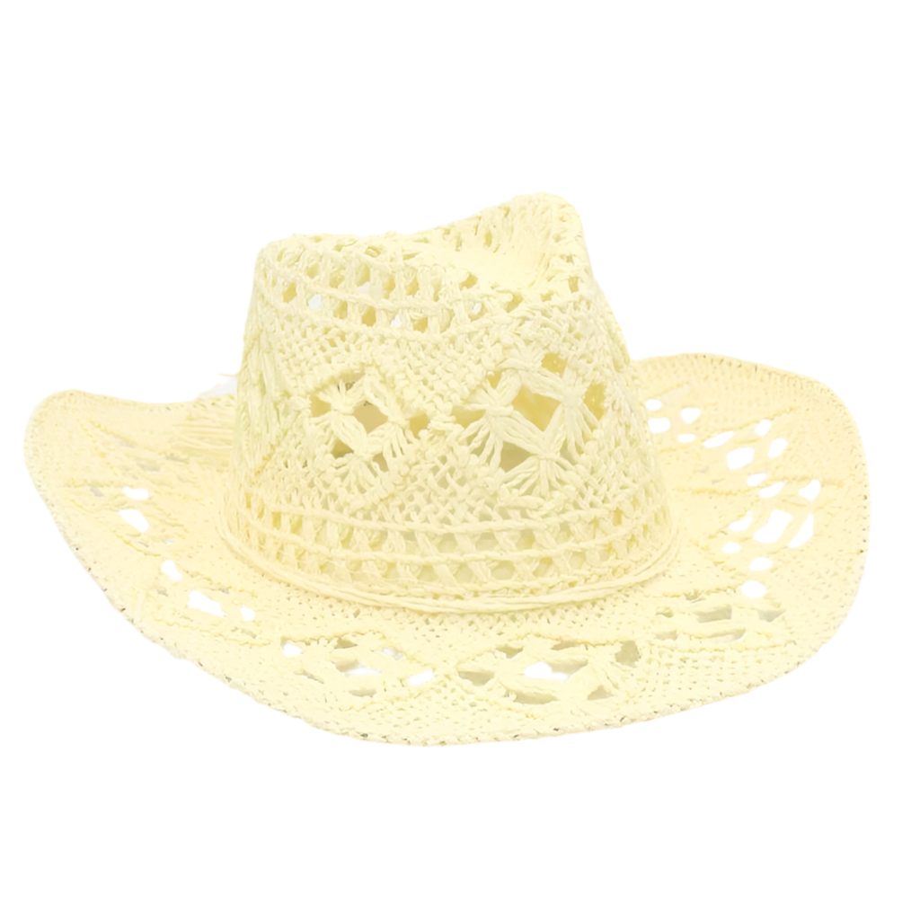 Stylist Straw Cowboy Hat