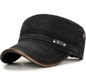 Tie-Dye Warped Knitted Flat Cap