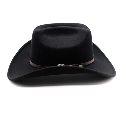 Silver Buckle Cowboy Hat