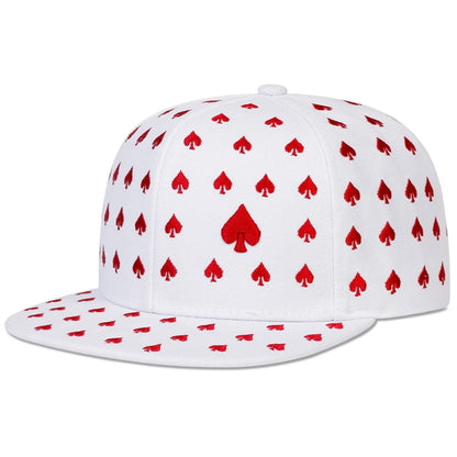 Playing Card Suit Embroidered Snapback