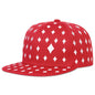 Playing Card Suit Embroidered Snapback