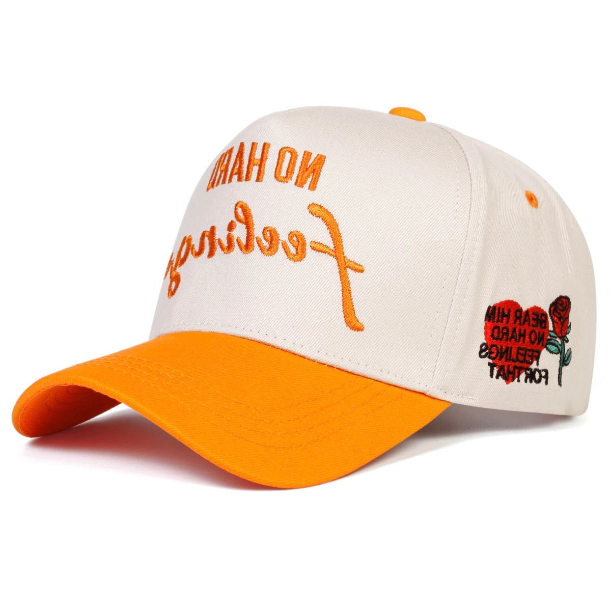No Hard Feeling’ Embroidered Ball Cap