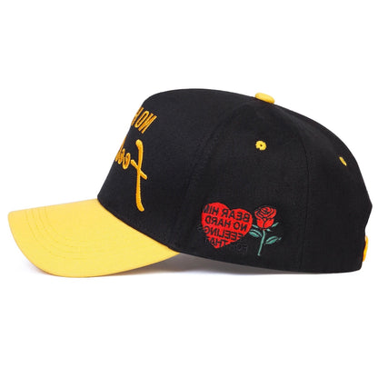 No Hard Feeling’ Embroidered Ball Cap