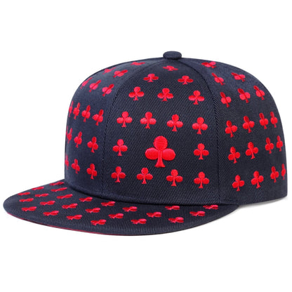 Playing Card Suit Embroidered Snapback