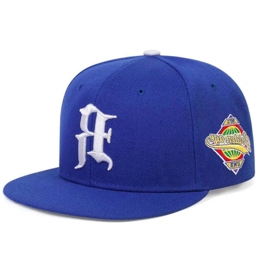 Gothic Letter R Embroidered Snapback
