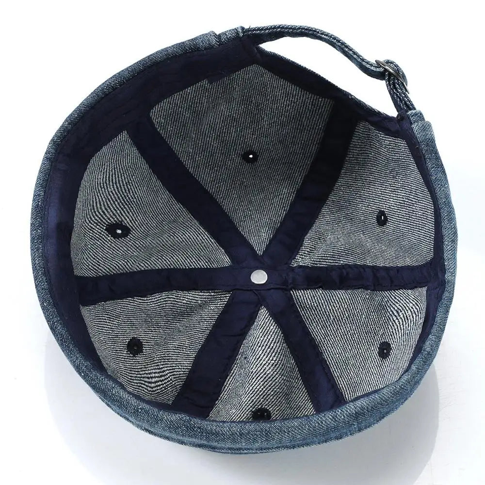 Denim Brimless Hat