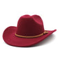 Classic Braided Band Cowboy Hat
