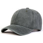 Solid Color Washed Baseball Cap