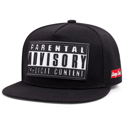 Parental Advsry - Explicit Content Badge Snapback