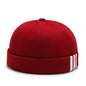 3 Stripe Brimless Cap