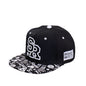 Letters "SR" Embroidered Snapback