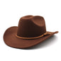 Classic Braided Band Cowboy Hat