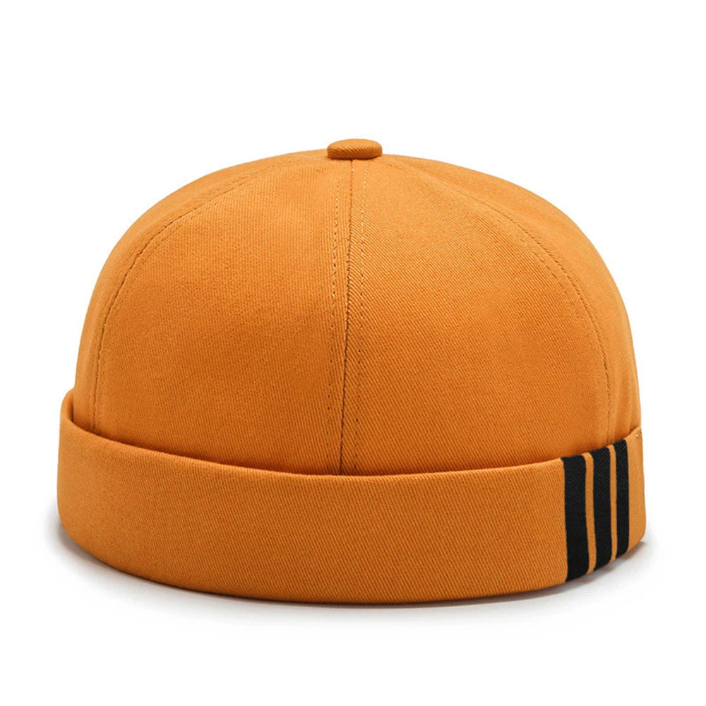 3 Stripe Brimless Cap