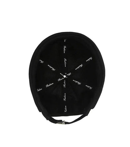 X Emblem Adjustable Brimless Skullcap