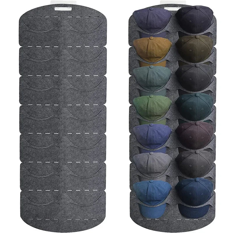 Felt Hat Storage and Wall Organizer Accessory