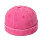 Washed Denim Docker Brimless Cap