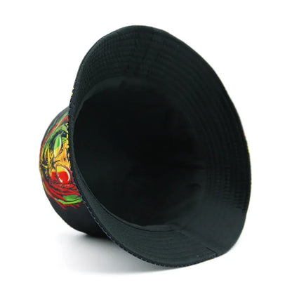 Rasta Lion Bucket Hat