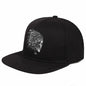 Tribal Skull Embroidered SnapBack Hat