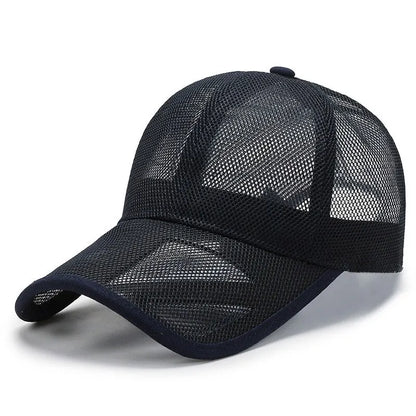 See-Through Brim Mesh Ball Cap
