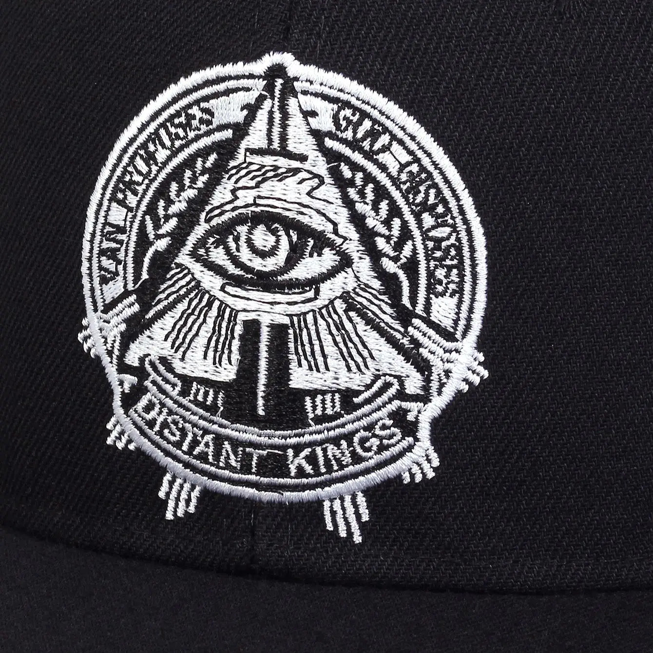 The Eye of God Faux Suede SnapBack Hat