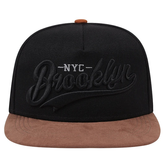 NYC Brooklyn Embroidered Snapback