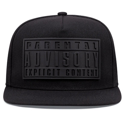 Parental Advsry - Explicit Content Badge Snapback